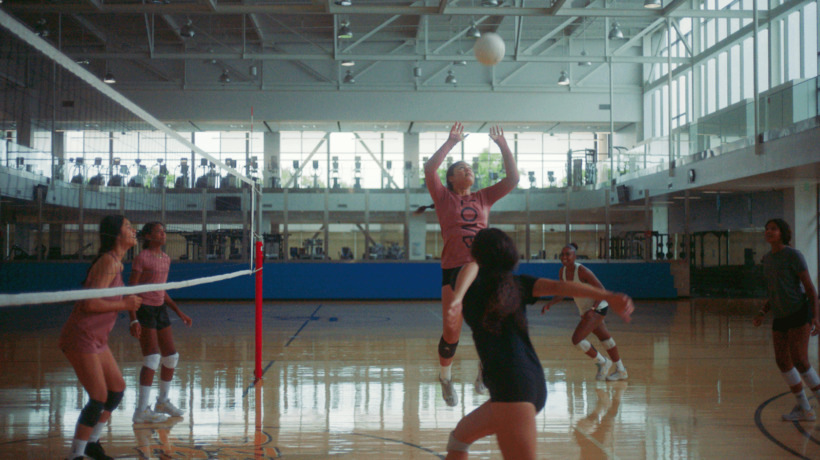 Girl volleyball