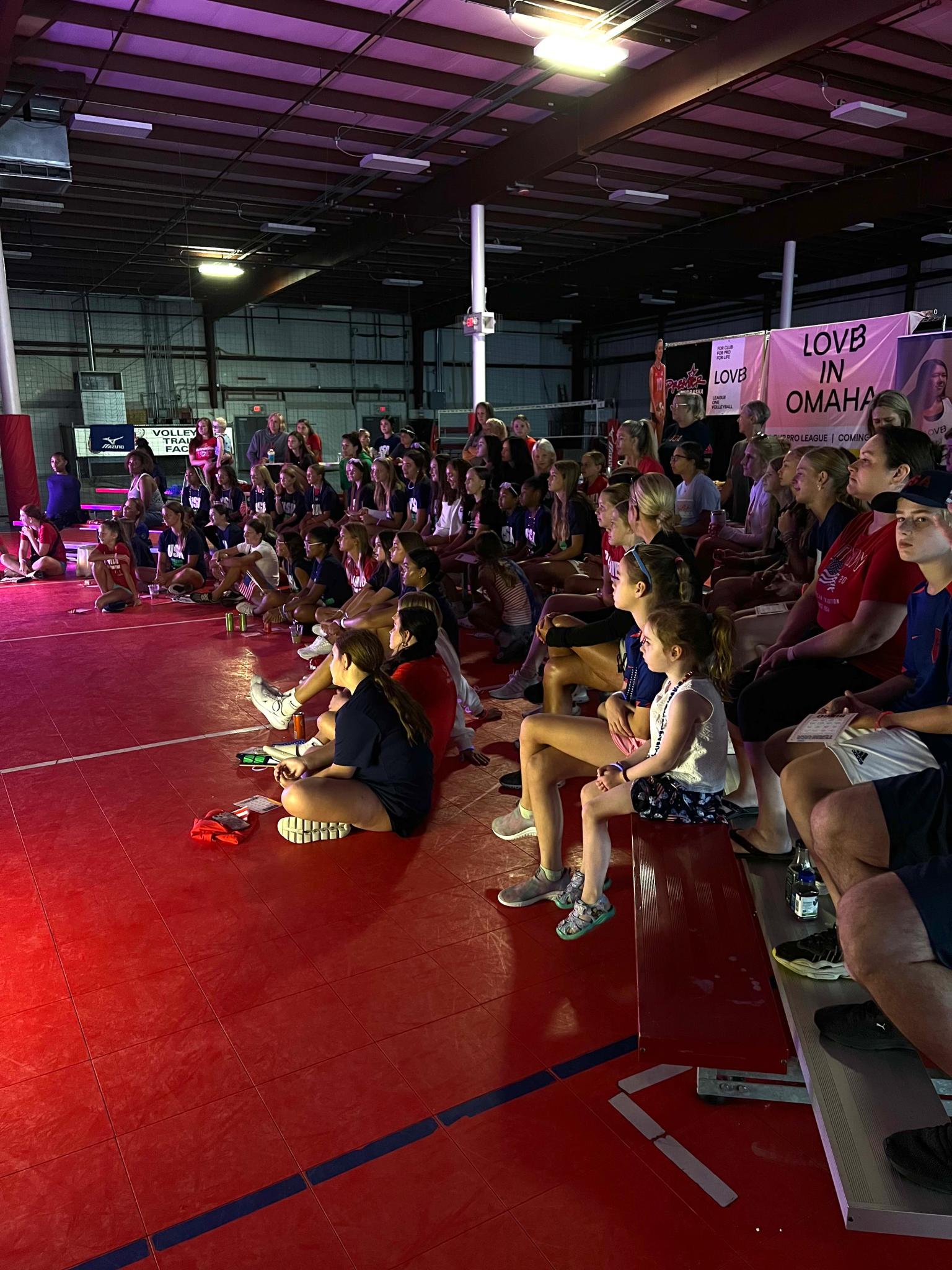 LOVB Hosts Olympic Watch Parties 